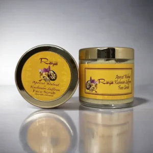 Face Scrub – Apricot Walnut + Kashmiri Saffron