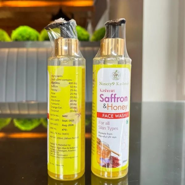 Kashmiri Saffron Face Wash