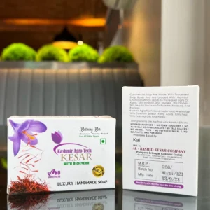 Kesar With Aloevera – Luxury Handmade Soap